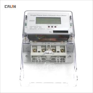 Load Switch Single Phase Electric Meter , Prepayment Electricity Meters
