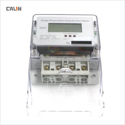 Load Switch Single Phase Electric Meter , Prepayment Electricity Meters