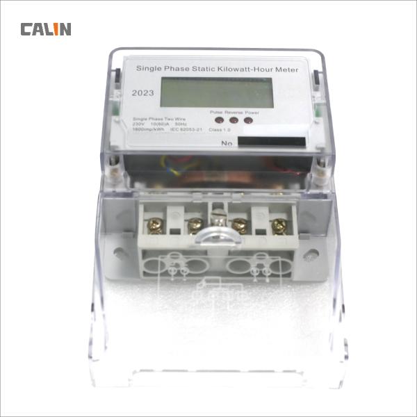 Load Switch Single Phase Electric Meter , Prepayment Electricity Meters