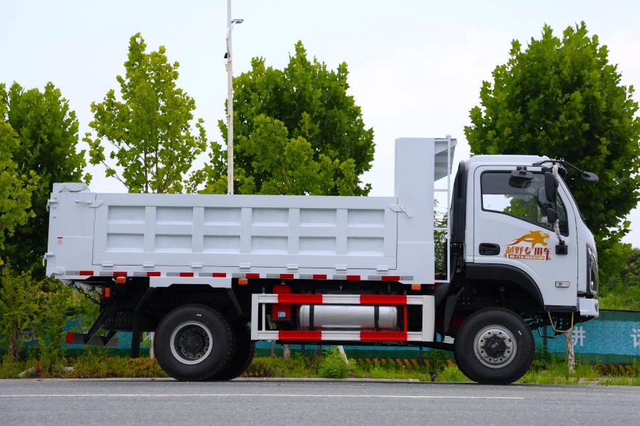 4WD Flathead Off-Road Dump Truck For Papua New Guinea Mountain Transport