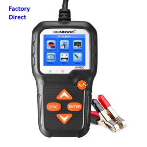 Outils de diagnostic Konnwei KW650 6-12V d'appareil de contrôle de tension de
