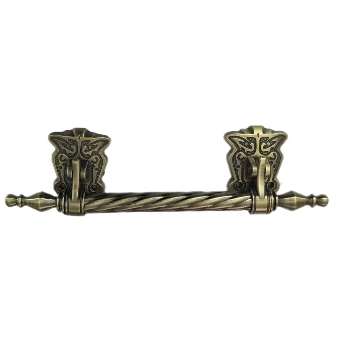 Metal Casket Swing Handle Zinc Alloy Material Strong Coffin Hardware European Style