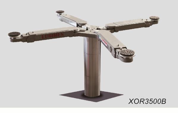 In Ground Car Lifts Car Washing Lifter Auto Repairing Lift  Single Post Hydraulic Lift 3500kg /1850mm
