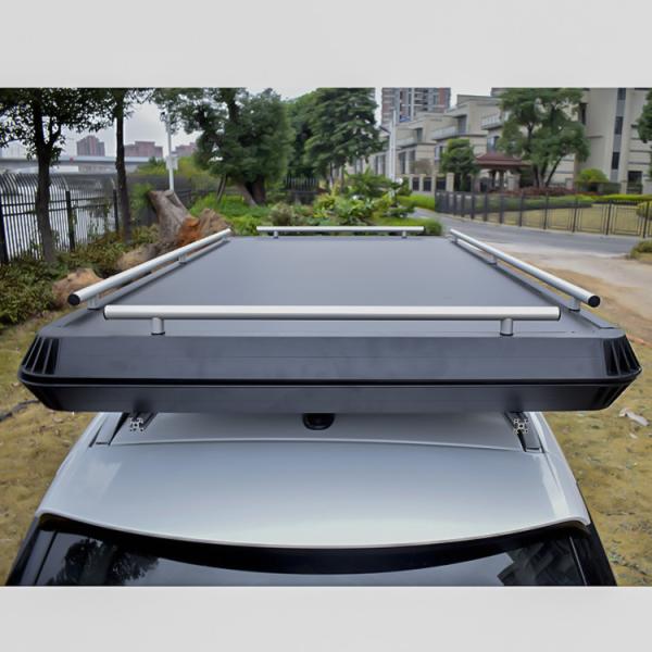 210*120cm Roof Top Two Bedrooms Aluminium Hard Shell Car Awning Tent