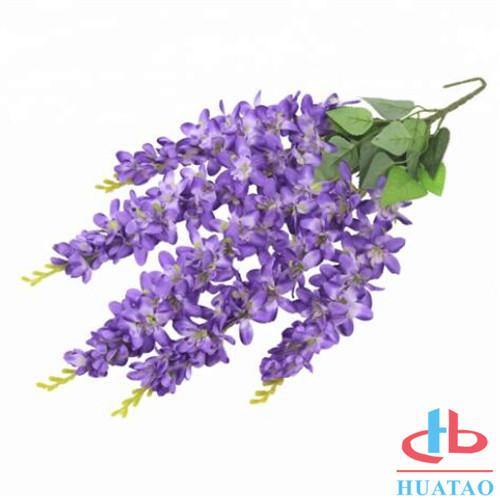 Indoor / Outdoor Artificial Green Plants Silk Hanging Wedding Decoration For Home And Restaurant