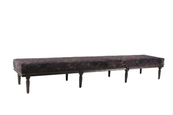 Modern Furniture Sofa Footstool Wooden Upholstered