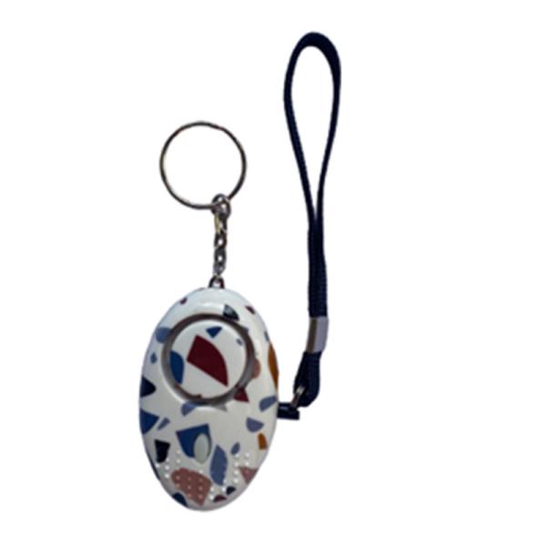 SLFORCE Women Body Alarms Personal Safety Keychain With LED Light Emergency Self Defense