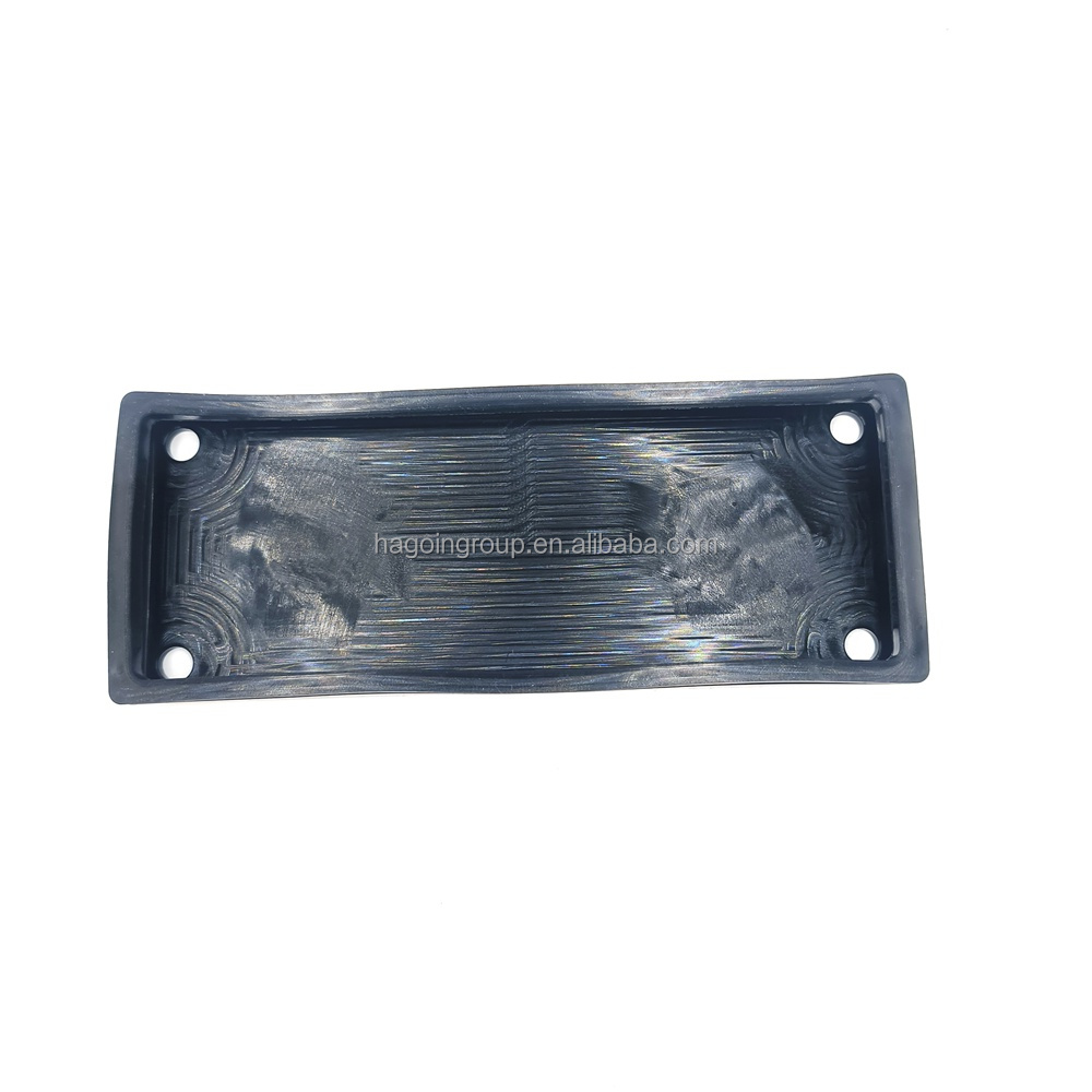 Round Flat Custom Silicone Gaskets 30 Degree - 90 Degree Silicone Rubber Cover Casing