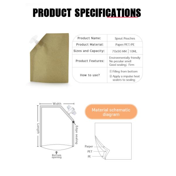 Мешок Kraft положения LDPE Multiwall завертывает 100 микронов в бумагу сумки сливк упаковывая