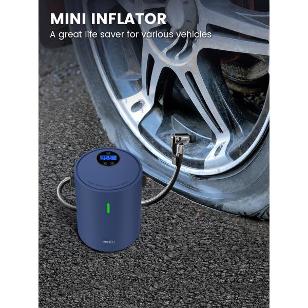 2022 A05 150PSI Rechargeable Electric Portable Tire Inflator for BMW Car and Bicycle