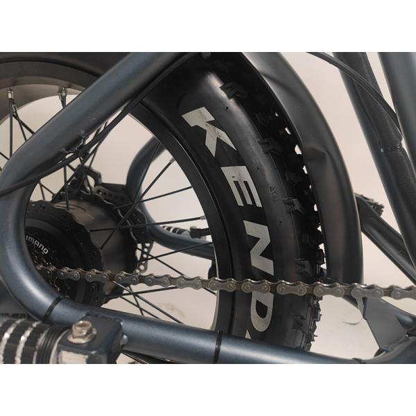 Rear Hub Motor GOMID Electric Bike 1000W Affordable and Stylish Full Suspension E-Bike with High Capacity Lithium Battery