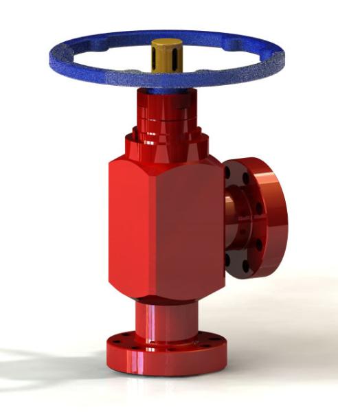 API 6A Valve  Wellhead Choke  Valve / Adjustable choke valve / for wellhead equipment /oil & gas industry