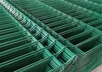 L'OEM a adapté la taille aux besoins du client de 1.8m 2.0m le plastique que vert a enduit la clôture