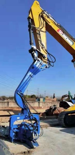 Máquina escavadora grande Mounted Vibro Hammer Eco de 2800RPM 335KN amigável