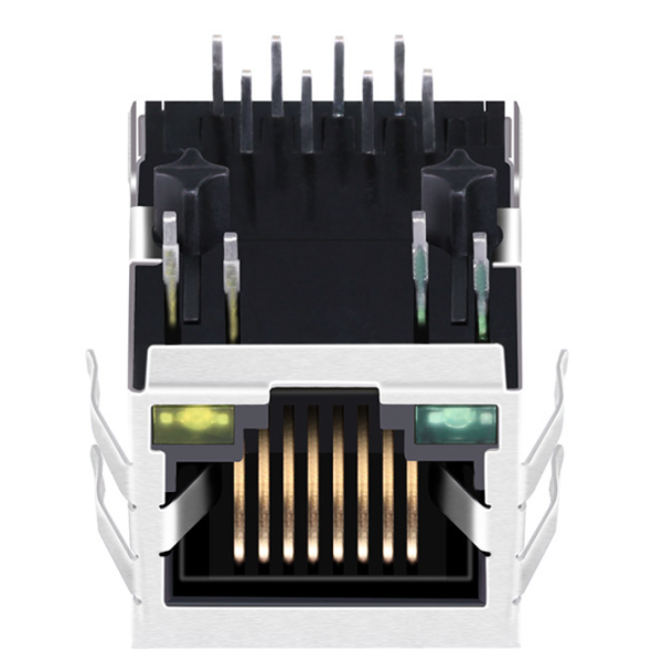 RB1-125BAG1A 10/100Base-T Magnetic RJ45 Connector with Transformer