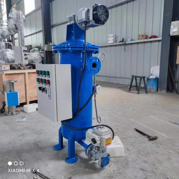 Automatic 120 Mesh hydraulic self cleaning filter for Irrigation Industrial Water Filter