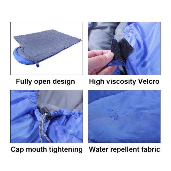 o sono dobrável do poliéster 170T coloca o saco-cama térmico de acampamento da emergência de 210cm 75cm