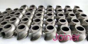 TEX65A Twin Screw Extruder Screw Elements Kneading Block Φ15.6 - Φ430mm Range