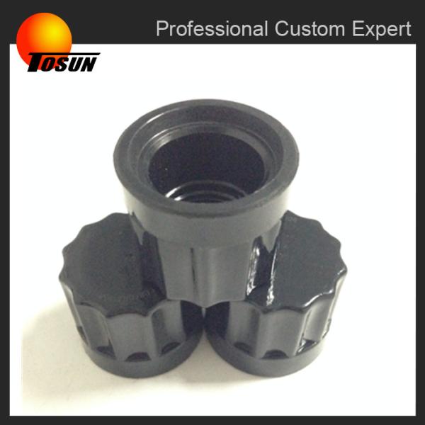 Plastic button cap