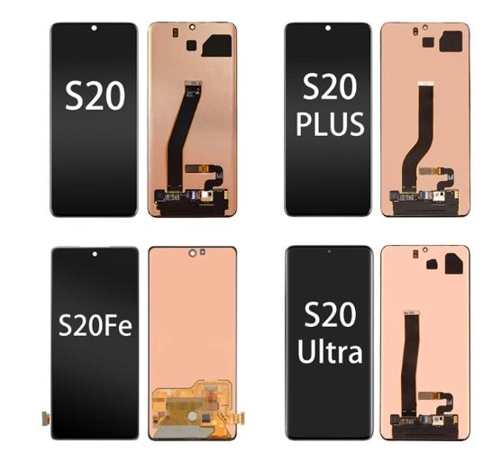 Samsung Galaxy S20、S20 Plus 5G 用 Ultra LCD スクリーン、ディスプレイデジタイザー