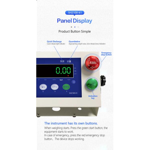 OEM Support LED Display SOHE K1 Meter Control Instrument for Weighing Indicator Sensor