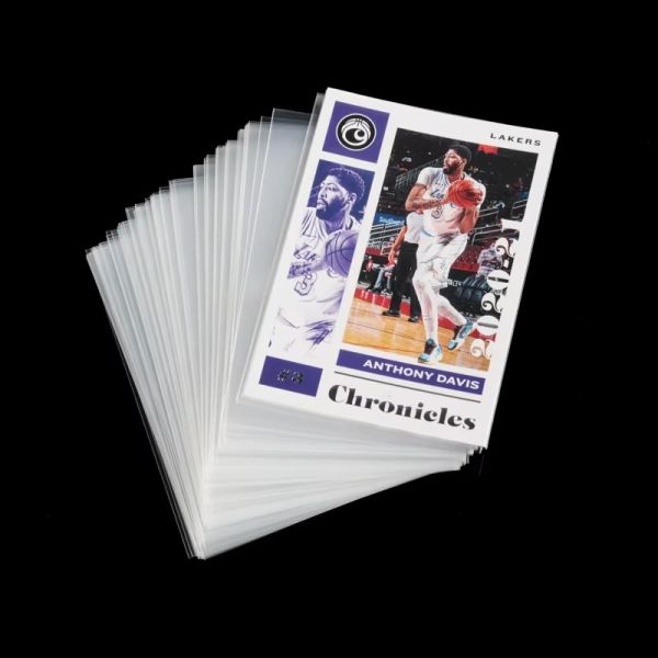 Custom Crystal Clear Card Sleeve Photo Sheet Transparent Acid-free Soft Card Protector 3R 4R 4D Photo Cover Sleeve