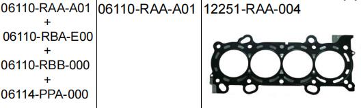Автоматическое набивка GD6 GD8 крышки времени города Honda машинных частей 11410-REA-Z01