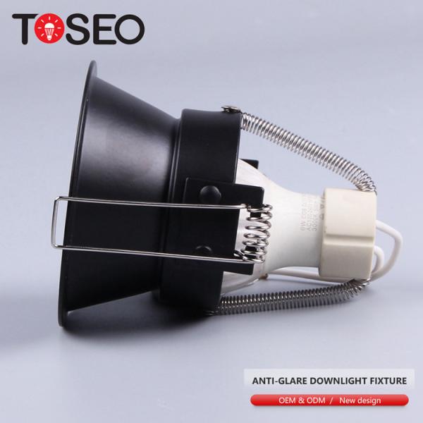 Corridor 6w Deep Cup Fixed LED Downlights Aluminium Front Replace Bulb