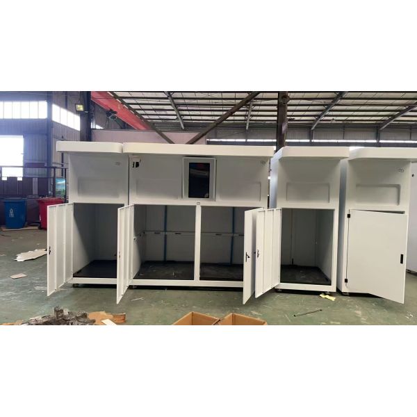 Outdoor 4 in1 combo Reverse Vending Machine for Cartons, Textiles, Smart Electronics, Recycling, AI powered