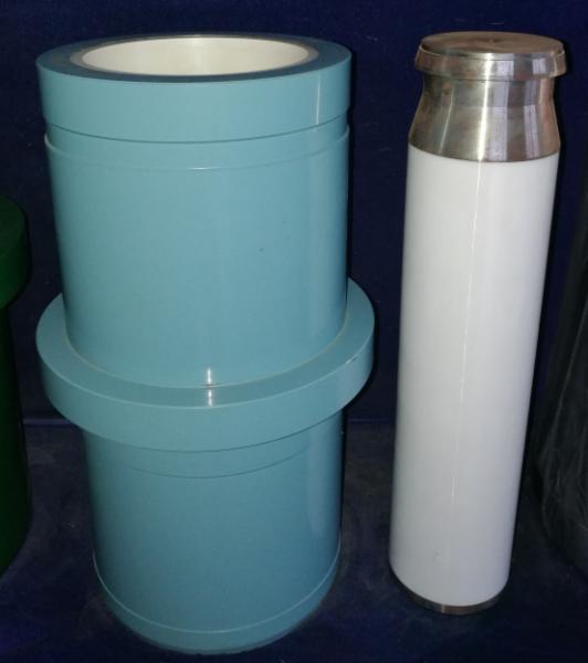 National 12P160/ 14P220, 9P100  mud pump fluid end liner, zirconia liner, BREWSTER mud pump B-1600T