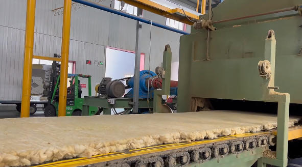 10000 TPA Rockwool Panel Production Line Rock Mineral Wool Production Process
