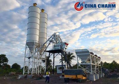 Planta de mistura HZS25 concreta da altura 4.1m para obras