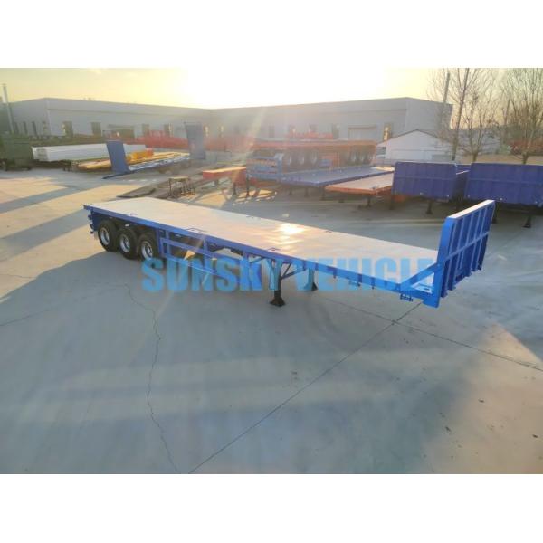 Platform Semi Trailer Flatbed Bulk Cargo Trailer Flatbed Cargo Trailer