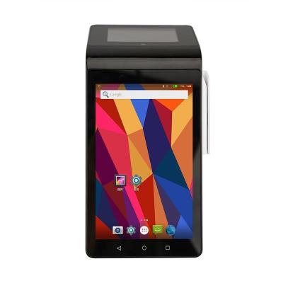 7inch Android 7.0 OS Mobile Portable POS System Machine BT WIFI 4G NFC