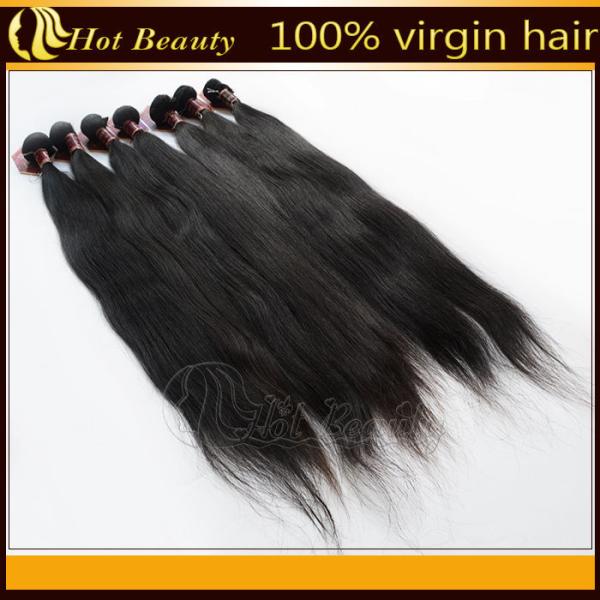 Customized Long Brazilian Remy Human Hair 360 Frontal Wig Silky Straight Style