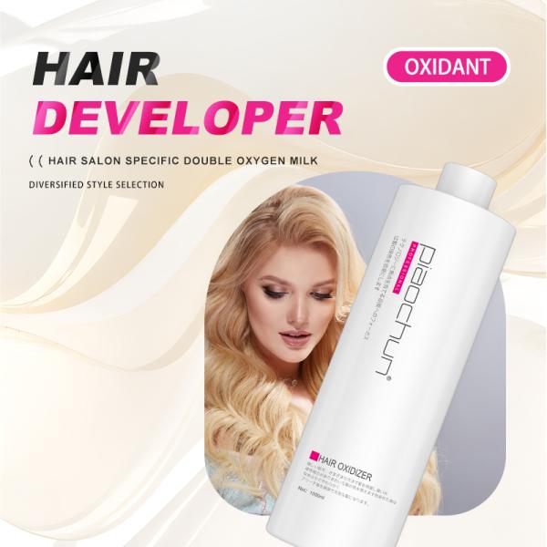 Revelador de decoloración capilar profesional de grado salón 1000ml 3% 6% 9% 12% Crema de peróxido Herbal Venta directa al por mayor Fábrica de Guangzhou