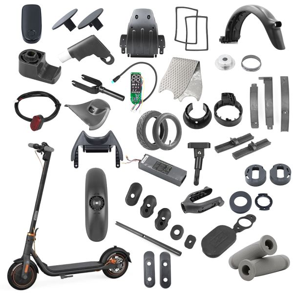 Original Scooter Rear Fender Mudguard For Ninebot F40 Electric Scooter Accessories