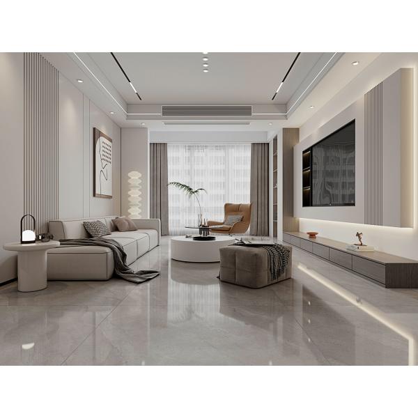 AAA Grade Light Gray Polished Sintered Stone Slab 1200x1200mm