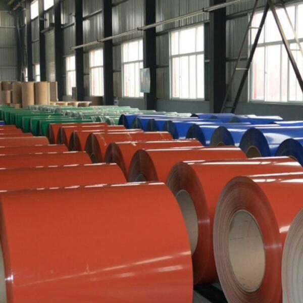 O EN 10346 Ral 5005 Ppgi galvanizou a bobina de aço a cor Prepainted revestida