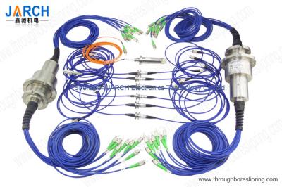 Junção giratória da fibra ótica de 6 canais