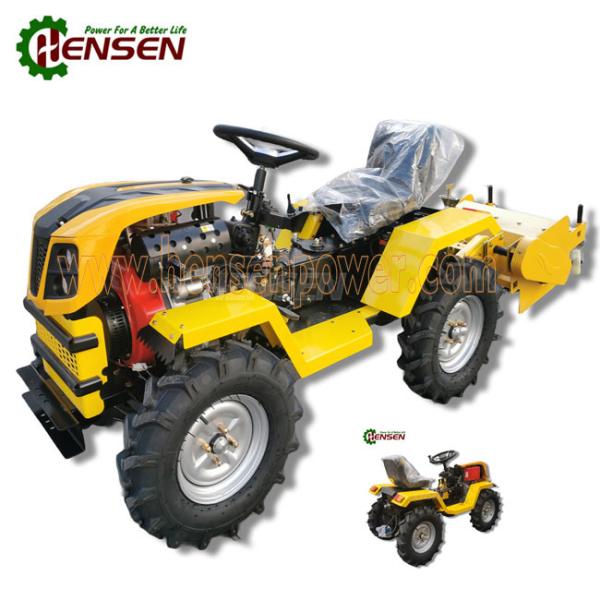 Trator de área pequena com assento ajustável OEM Trator de jardim compacto