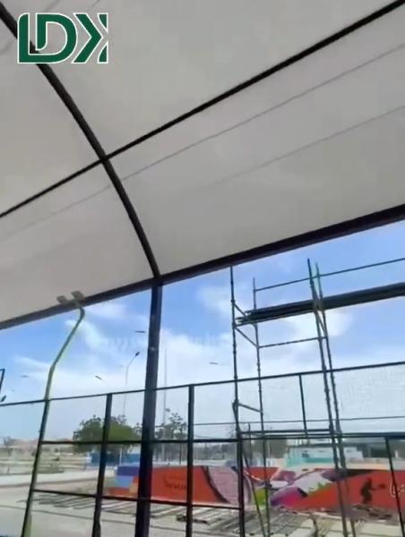 Ultimate Sheltered Padel Facility Precision Engineered Court Roof