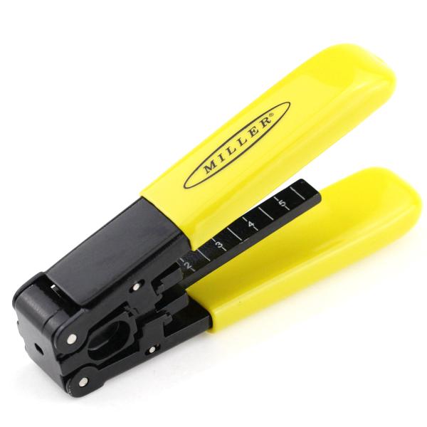 Zinc Alloy Steel CR12 FTTH Fiber Optic Drop Cable Stripper Fiber Optic Tools