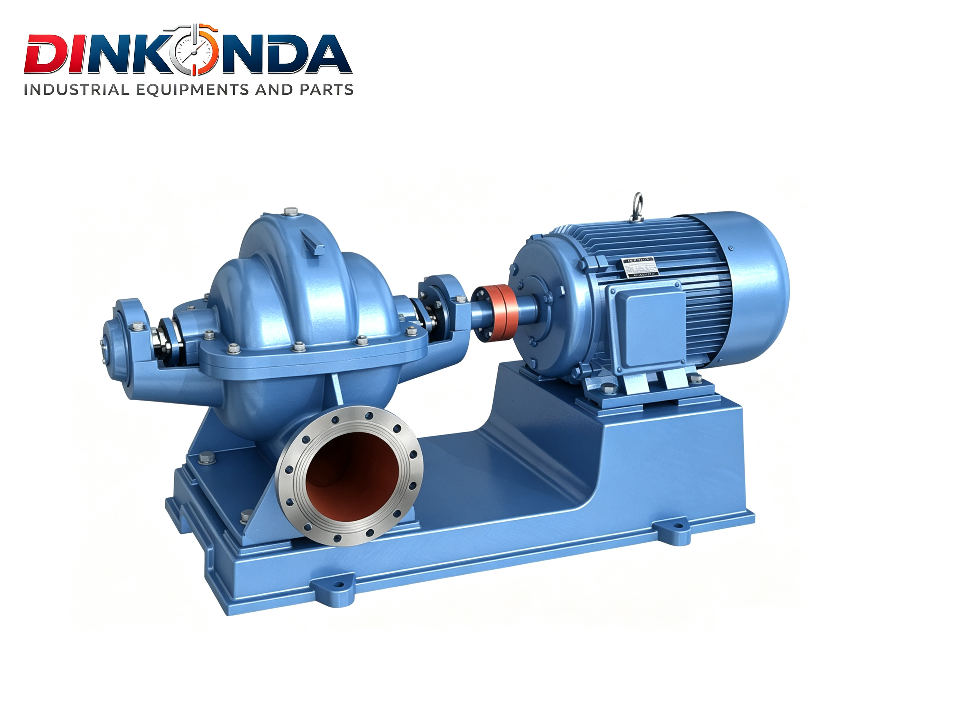 CZOW Series Centrifugal Circulating Water Pump Power Plant Double Suction Split Volute Booster
