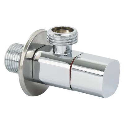 Polished Brass Angle Stop Valve Brass 1/2X1/2