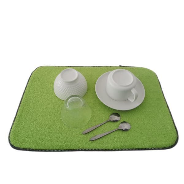 plat de petite taille de cuisine de 30x40cm séchant le tapis pour le séchage de