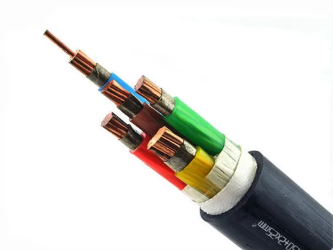 Открытый огонь галоида проводника LZSH Cu - retardant привязывает ядр WDZ-YJY N2X2Y 4