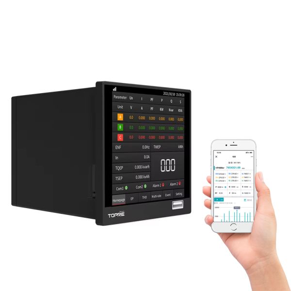 Multi-Function Power Quality Meter Three-Phase EnergyMeter 485 Electric Meter