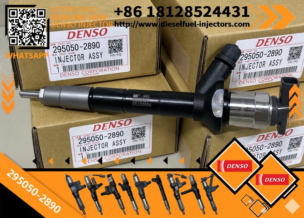 High Quality Manufacturer Diesel Injector 295050-1200 295050-2890 5538167 5637897 Steel New for C2.8 C4.4 Engines Replacement