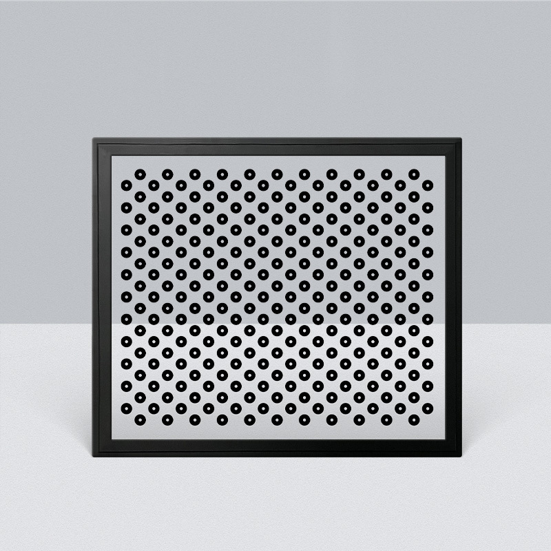 High-precision metal-framed dot-pattern film   the preferred choice for large-format transmissive calibration.